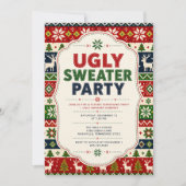 Lelijk T-shirt Kerstfeest Kaart (Voorkant)