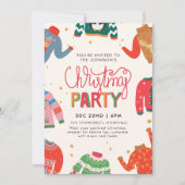 Lelijk Trui Kerstfeest Kaart (Voorkant)