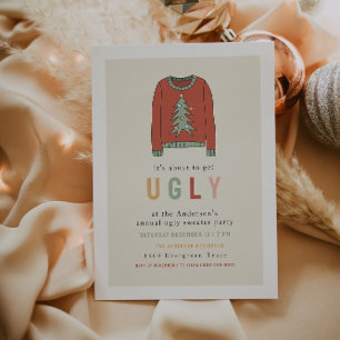 Lelijk truitje   Uitnodiging voor kerstfeestjes