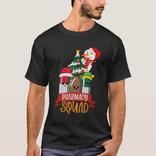 Lelijke apotheek squad apotheker t-shirt (Voorkant)