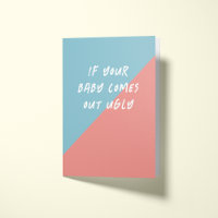 Lelijke Baby belofte grappige zwangerschap