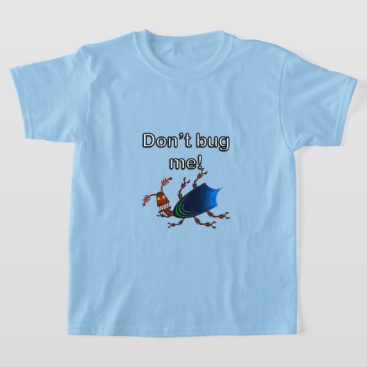 Lelijke Bug - Kids' Basic T-Shirt (Laagn)