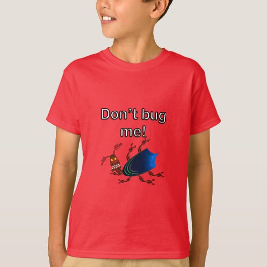 Lelijke Bug - Kids' Basic T-Shirt (Voorkant)