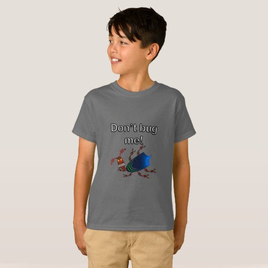 Lelijke Bug - Kids' Basic T-Shirt (Voorkant volledig)