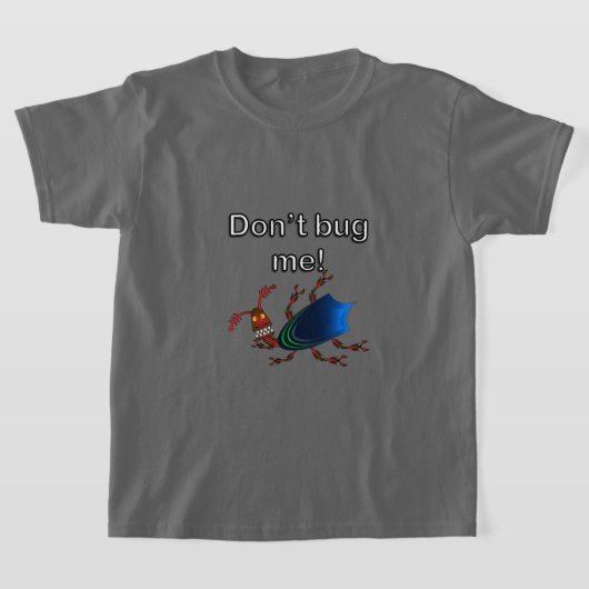 Lelijke Bug - Kids' Basic T-Shirt (Laagn)