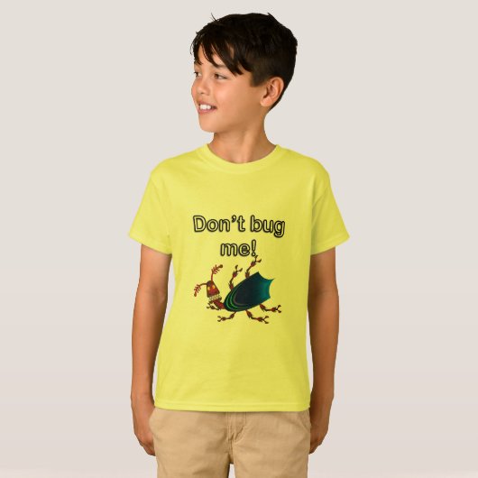 Lelijke Bug - Kids' Basic T-Shirt (Voorkant volledig)