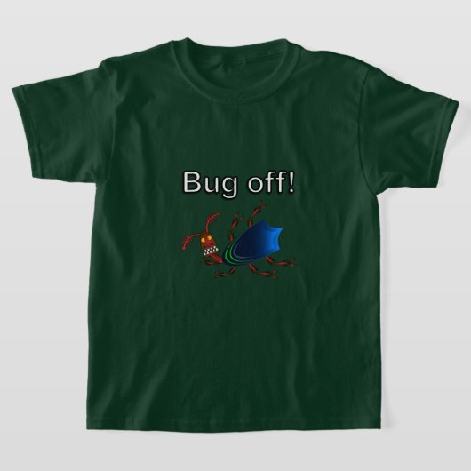 Lelijke Bug - Kids' Basic T-Shirt (Laagn)
