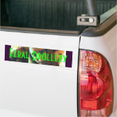 Lelijke bumpersticker (Op Truck)