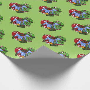 lelijke cadeauomslag voor sweater cadeaupapier