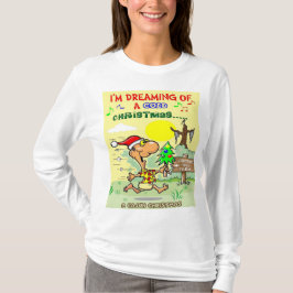Lelijke Cajun kersttrui. vrouwen T-shirt