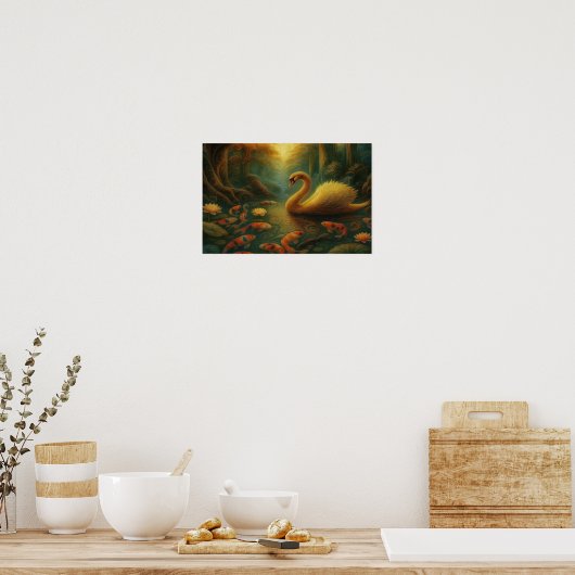 Lelijke Eend Poster (Keuken)