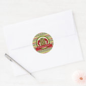 Lelijke en Tacky Christmas Sweater Party Stickers (Envelop)