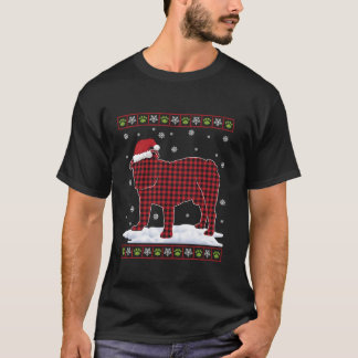 Lelijke Franse Bulldog Santa Hat Kerstmis Pajama S T-shirt