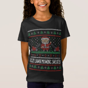 Lelijke gazon maaien trui voor lelijke kerst sweat t-shirt