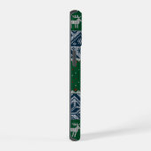 Lelijke gebreide trui rendier kerstboom vakantie iPhone 15 case (Rechterkant)