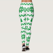 Lelijke groene Leggings (Achterkant)