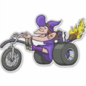 lelijke hefboom voor lantaarnpompoen | Halloween-o Sticker (Voorkant)