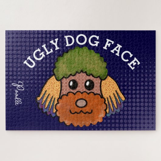 Lelijke hond 1000 stuk legpuzzel (Horizontaal)