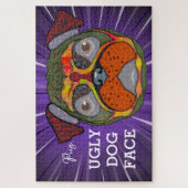 lelijke hond van 1000 stukjes puzzel (Verticaal)