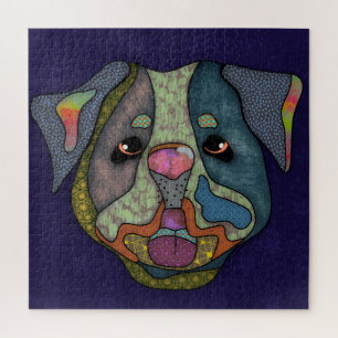 Lelijke hond van Bulldog Legpuzzel