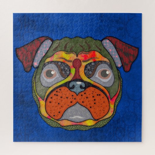 Lelijke hond van de slede Jigzaag Puzzle Legpuzzel (Verticaal)