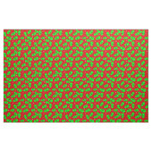 Lelijke kerst alien rode sterren stof (Fat Quarter)