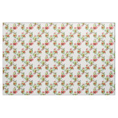 Lelijke kerst avocado ski kerstman stof (Fat Quarter)