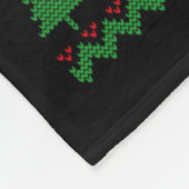 Lelijke Kerst Franse Bulldog Rijdende Auto Rode Ke Fleece Deken (Hoek)