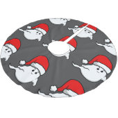 lelijke kerst geest santa claus spooky creepy kerstboom rok (Gekanteld)