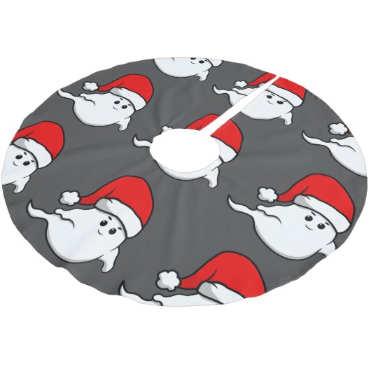 lelijke kerst geest santa claus spooky creepy kerstboom rok (Gekanteld)