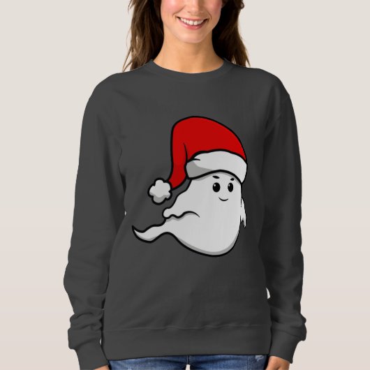 lelijke kerst geest santa claus spooky creepy trui (Voorkant)