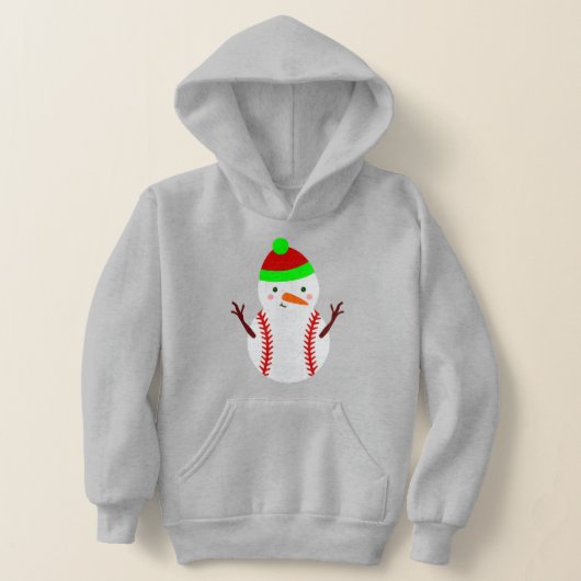 lelijke kerst honkbal sneeuwpop grappig (Laagn)