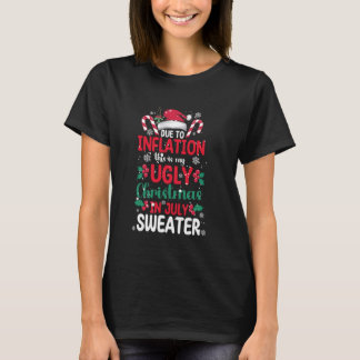 Lelijke Kerst In Juli Trui Grappig Inflatie Som T-shirt