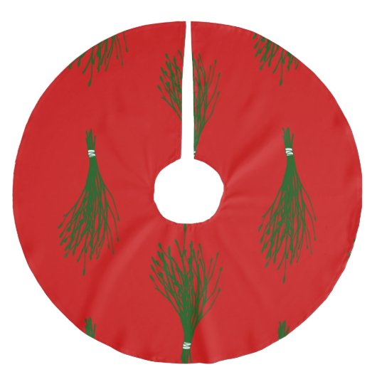 lelijke kerst krampus willow rod rood kerstboom rok (Voorkant)