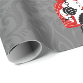 Lelijke Kerst Krampus Xmas Monster antiek Cadeaupapier (Rol Hoek)