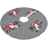 Lelijke Kerst Krampus Xmas Monster antiek Kerstboom Rok (Gekanteld)