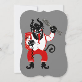 Lelijke Kerst Krampus Xmas Monster Kaart