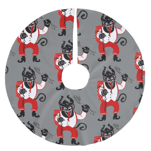 Lelijke Kerst Krampus Xmas Monster Kerstboom Rok (Voorkant)