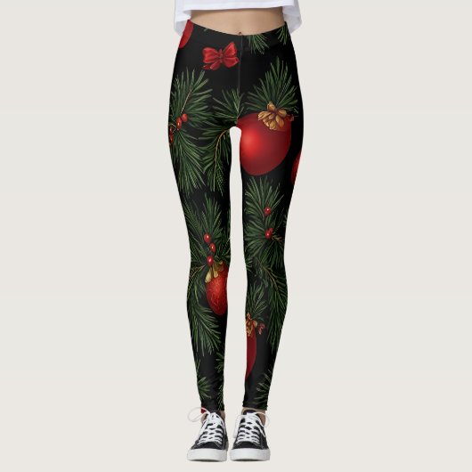 lelijke kerst leggings (Voorkant)
