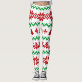 Lelijke kerst Leggings (Voorkant)