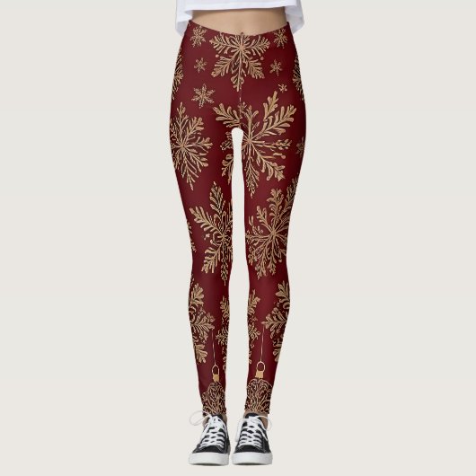 lelijke kerst leggings (Voorkant)