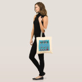 Lelijke Kerst Leuke Rommelige Donderbaai Tote Bag (Voorkant (model))