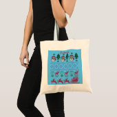 Lelijke Kerst Leuke Rommelige Donderbaai Tote Bag (Voorkant (product))