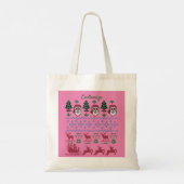 Lelijke Kerst Leuke Rommelige Donderbaai Tote Bag (Achterkant)