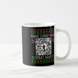 Lelijke Kerst Morsige Qr President Trump Dans Code Koffiemok