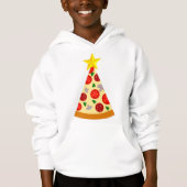 lelijke kerst pizza boom grappig italiaanse kerst (Voorkant)