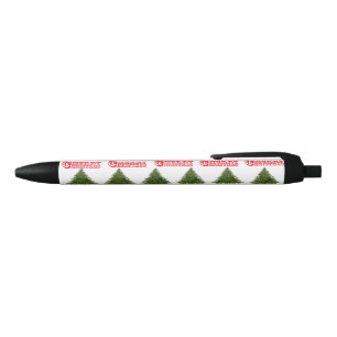 Lelijke Kerst: plezier in de kersttijd patroon, Blauwe Inkt Pen