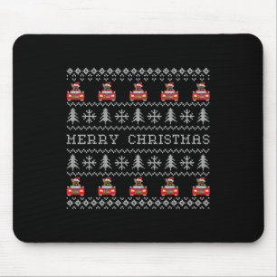 Lelijke Kerst Rode Kerstman Hoed Franse Bulldog Xm Muismat