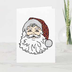 lelijke kerst santa claus griezelig hotel tapijt