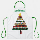 lelijke kerst schort (Voorkant)